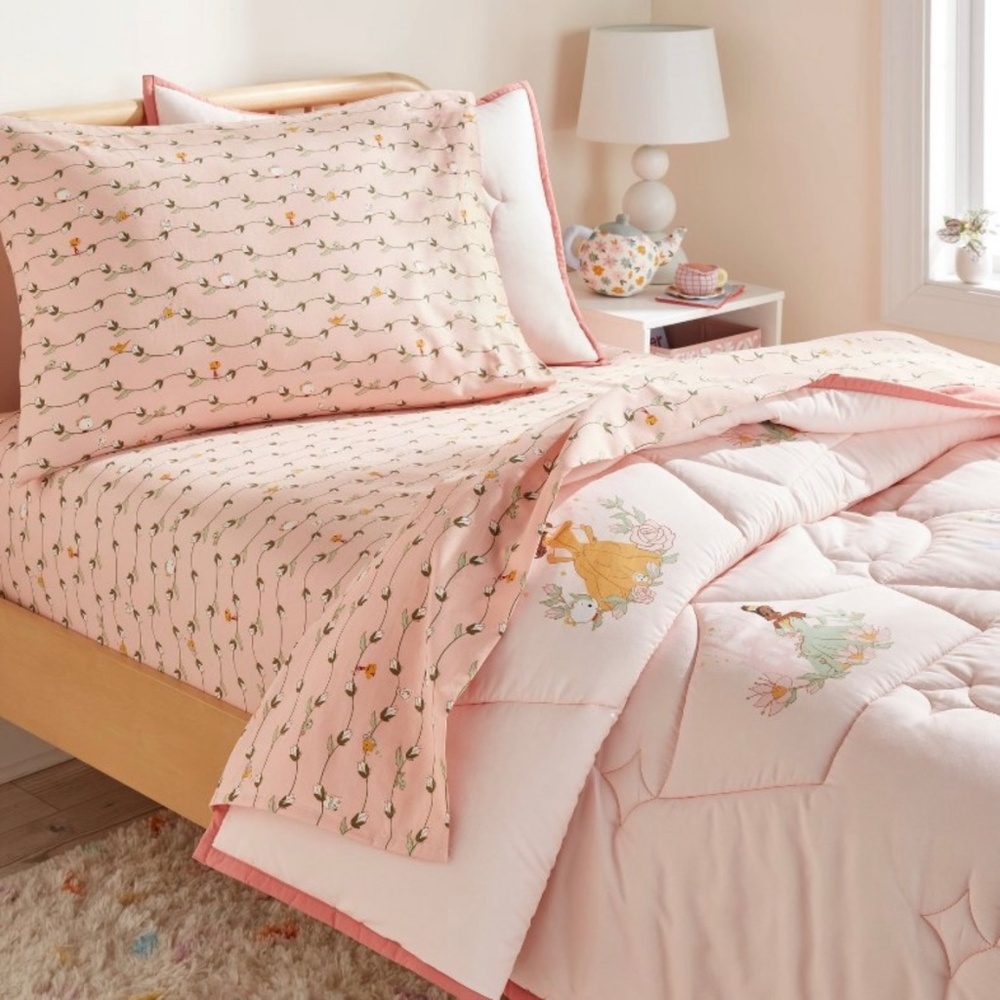FULL Disney Princess Tulip Vine Sheet Set - The Disney Collection by Pillowfort